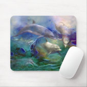 Delphin-Traumkunst Mousepad (Mit Mouse)