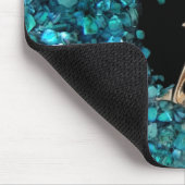 Delphin und Paua Muschel mousepad (Ecke)