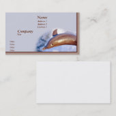 Delphin Visitenkarte (Vorne/Hinten)