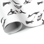 Delphin von Commerson Geschenkpapier (Rolleneckpunkt)