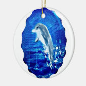 Delphin von Meerestieren Keramik Ornament (Links)