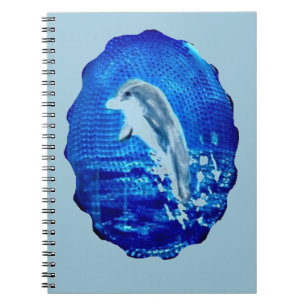 Delphin von Meerestieren Notizblock