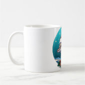 Delphin Weihnachten Kaffeetasse (Links)