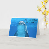 DELPHIN WIRD AN "UNSEREM JAHRRESTAG" "SPRECHEN" KARTE (Gelbe Blume)