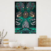 Delphina Queen of the Merefolk Poster (Küche)