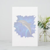 Delphinbriefpapier Briefpapier (Stehend Vorderseite)