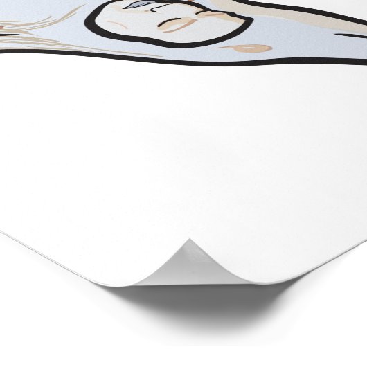 Delphincocoke Poster (Ecke)