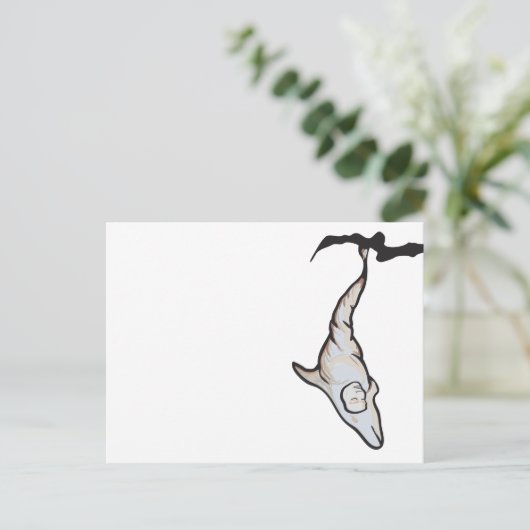 Delphincocoke Postkarte (Stehend Vorderseite)