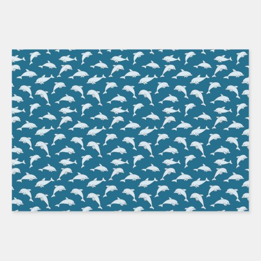 Delphindesign Wrapping Paper Geschenkpapier Set (Vorderseite)