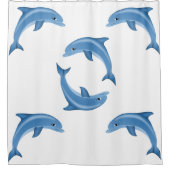 Delphinduschvorhang Duschvorhang (Vorderseite)
