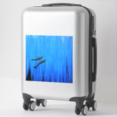 Delphine: #1 aufkleber (Koffer)