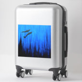 Delphine: #2 aufkleber (Koffer)