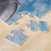 Delphine Blue Sky White Clouds Natasy Fantasy Puzzle (Seite)