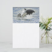 Delphine Briefpapier (Stehend Vorderseite)