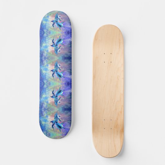 Delphine Couple Skateboard Family (Vorderseite)