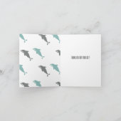 Delphine Dankeskarte (Innenseite)