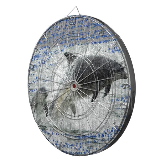 Delphine Dartscheibe (Vorderseite rechts)