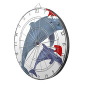 Delphine Dartscheibe (Vorderseite rechts)