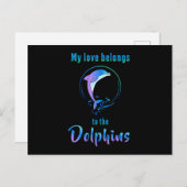 Delphine Delphine Delphine Delphine Postkarte (Vorne/Hinten)