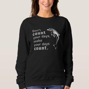 Delphine Delphine Tierwasser Ozean Sonniges Gesche Sweatshirt