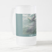 Delphine der Hawaii-Tasse Mattglas Bierglas (Vorderseite Links)