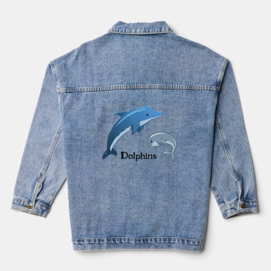 Delphine Design Denim Jacket Jeansjacke (Rückseite)