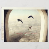 Delphine - Einladung zur Hochzeit (Vorne/Hinten)