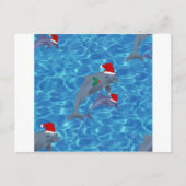 Delphine Feiertagspostkarte (Vorderseite)