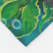 Delphine Fleece Blanket (Ecke)