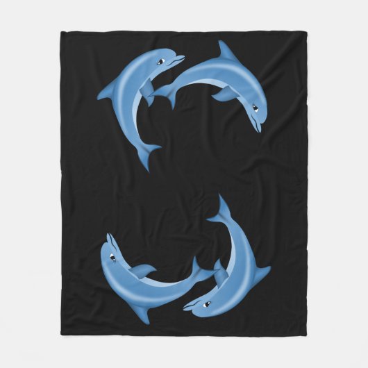 Delphine Fleece Blanket (Vorderseite)