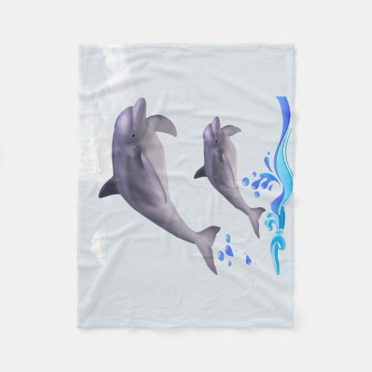 Delphine Fleecedecke (Vorderseite)