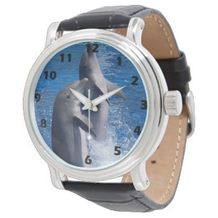Delphine für Wildlife Fotografy Armbanduhr