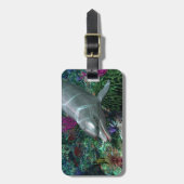 Delphine Gepäckanhänger (Vorderseite vertikal)