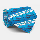 Delphine gerettet krawatte (Gerollt)