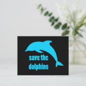 Delphine gerettet postkarte (Stehend Vorderseite)