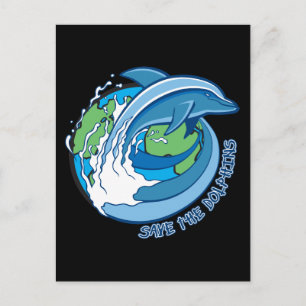 Delphine gerettet postkarte