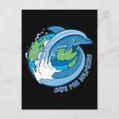 Delphine gerettet postkarte (Vorderseite)