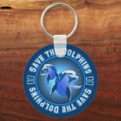 Delphine gerettet schlüsselanhänger (Vorderseite)