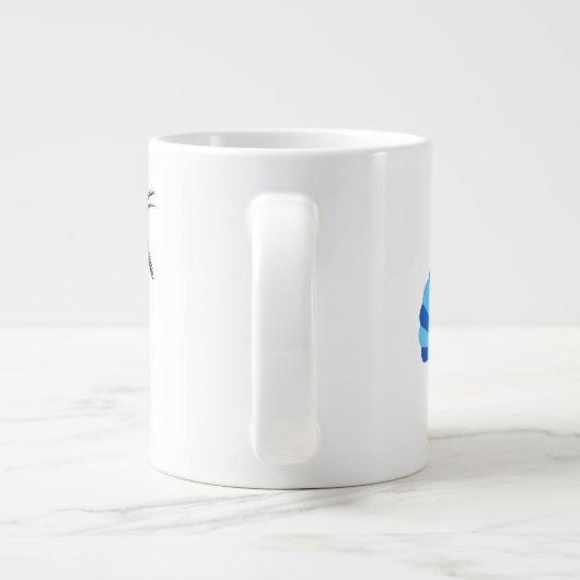 Delphine große Tasse (Rückseite)