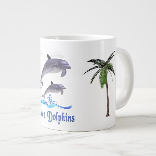 Delphine große Tasse (Vorderseite Rechts)