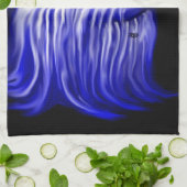 Delphine , Hand der Zeiten Geschirrtuch (Gefaltet)