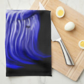 Delphine , Hand der Zeiten Geschirrtuch (Viertel Falte)