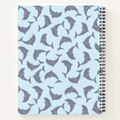 Delphine im Meeresmuster Notizblock (Rückseite)