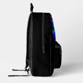 Delphine im Mondschein Bedruckter Rucksack (Links)