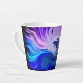 Delphine im Mondschein Milchtasse (Linke Ecke)