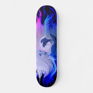 Delphine im Mondschein Skateboard