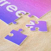 Delphine im Regenbogen Puzzle (Seite)