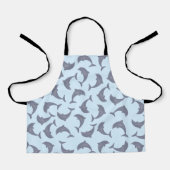 Delphine im Sea Pattern Artist oder Küche Schürze (Vorderseite)