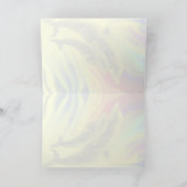 Delphine im Sonnenschein Karte (Innenseite)