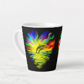 Delphine im Sonnenschein Milchtasse (Linke Ecke)